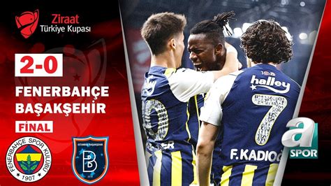 Fenerbahçe başakşehir maç skoru